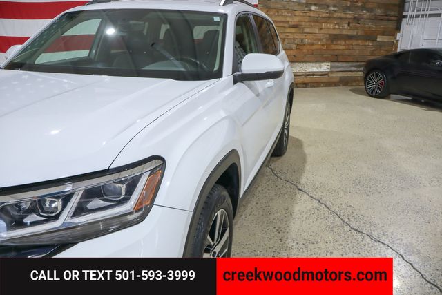 2021 Volkswagen Atlas SE 4Motion AWD 4x4 Leather Financing White CLEAN 2021 Volkswagen Atlas SE 4Motion AWD 4x4 Leather Financing White CLEAN