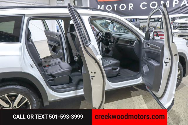 2021 Volkswagen Atlas SE 4Motion AWD 4x4 Leather Financing White CLEAN