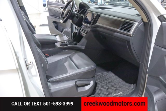 2021 Volkswagen Atlas SE 4Motion AWD 4x4 Leather Financing White CLEAN