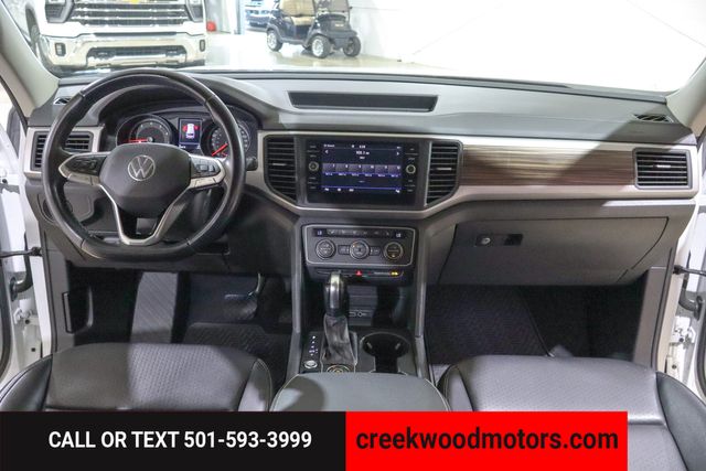 2021 Volkswagen Atlas SE 4Motion AWD 4x4 Leather Financing White CLEAN 2021 Volkswagen Atlas SE 4Motion AWD 4x4 Leather Financing White CLEAN