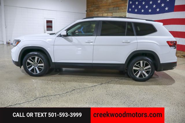 2021 Volkswagen Atlas SE 4Motion AWD 4x4 Leather Financing White CLEAN 2021 Volkswagen Atlas SE 4Motion AWD 4x4 Leather Financing White CLEAN