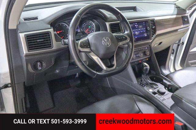2021 Volkswagen Atlas SE 4Motion AWD 4x4 Leather Financing White CLEAN 2021 Volkswagen Atlas SE 4Motion AWD 4x4 Leather Financing White CLEAN