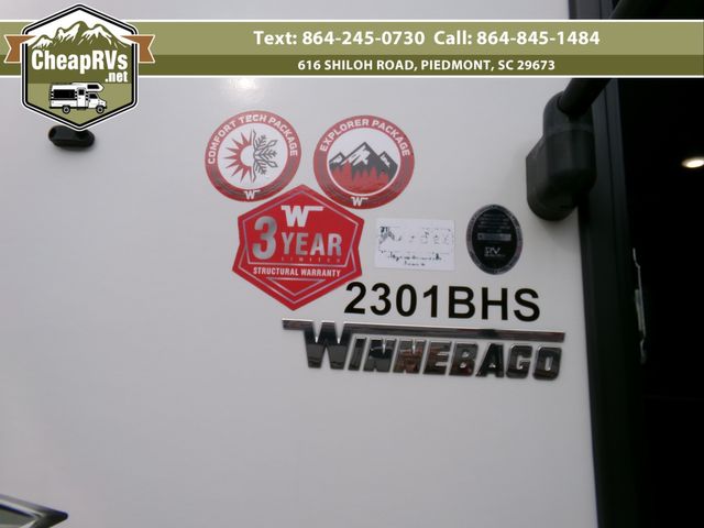 2021 Winnebago minnie 2301bhs | Piedmont, SC | Cheap RV's LLC 2021 Winnebago minnie 2301bhs | Piedmont, SC | Cheap RV's LLC