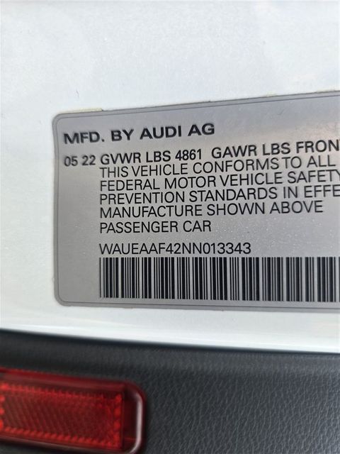 2022 Audi A4 quattro S line Prem Plus 45 TFSI 2022 Audi A4 quattro S line Prem Plus 45 TFSI