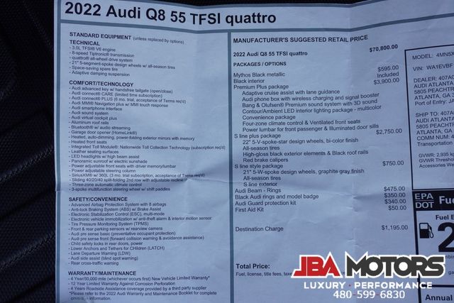 2022 Audi Q8 Quattro AWD Premium Plus 55 TFSI ONLY 29k MILES | MESA, AZ | JBA MOTORS