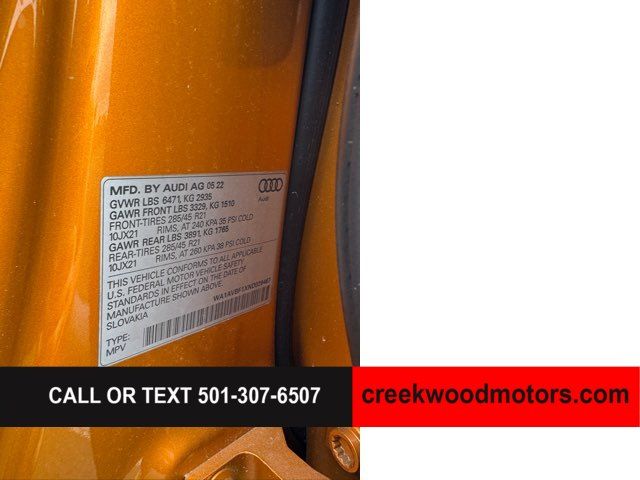 2022 Audi Q8 Quattro Premium 55 TFSI AWD 21s 1 Owner Financing 2022 Audi Q8 Quattro Premium 55 TFSI AWD 21s 1 Owner Financing