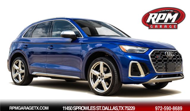 2022 Audi SQ5 3.0T quattro Premium Plus in Rare Ultra Blue Color | Dallas, TX | RPM Garage