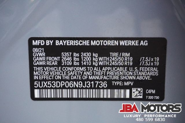 2022 BMW X3 xDrive30i M Sport Package Premium Pkg Pano Roof | MESA, AZ | JBA MOTORS