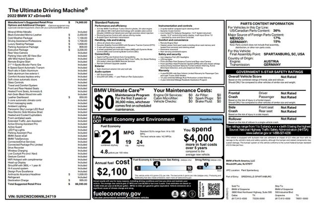 2022 BMW X7 xDrive40i | Addison, TX | Mr Car Guys 2022 BMW X7 xDrive40i | Addison, TX | Mr Car Guys