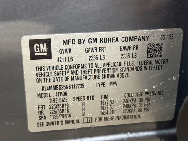 2022 Buick ENCORE GX PREFERRED 2022 Buick ENCORE GX PREFERRED