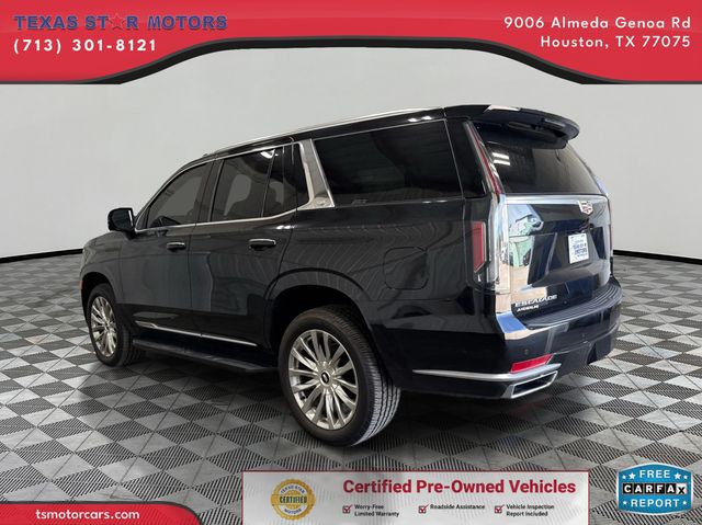 2022 Cadillac ESCALADE PREMIUM LUXURY 2022 Cadillac ESCALADE PREMIUM LUXURY