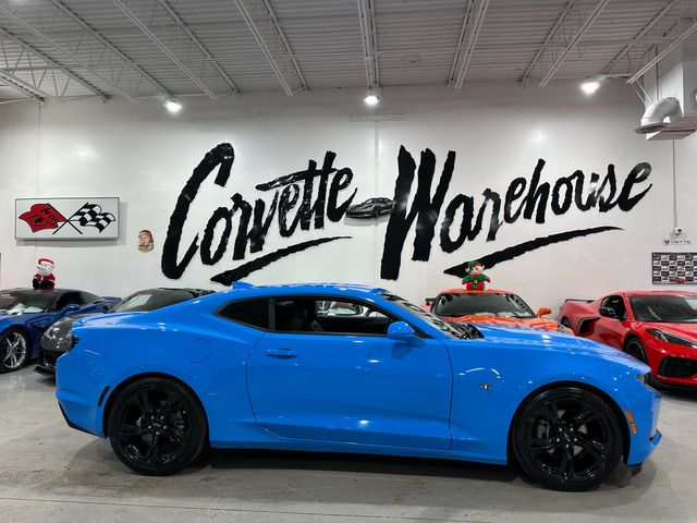 2022 Chevrolet Camaro Coupe 2LT, RS Pkg, Auto, Black Wheels, Rapid Blue | Dallas, Texas | Corvette Warehouse 2022 Chevrolet Camaro Coupe 2LT, RS Pkg, Auto, Black Wheels, Rapid Blue | Dallas, Texas | Corvette Warehouse