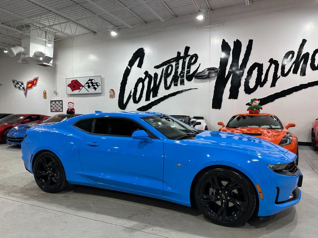 2022 Chevrolet Camaro Coupe 2LT, RS Pkg, Auto, Black Wheels, Rapid Blue | Dallas, Texas | Corvette Warehouse 2022 Chevrolet Camaro Coupe 2LT, RS Pkg, Auto, Black Wheels, Rapid Blue | Dallas, Texas | Corvette Warehouse