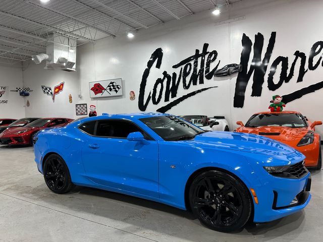 2022 Chevrolet Camaro Coupe 2LT, RS Pkg, Auto, Black Wheels, Rapid Blue | Dallas, Texas | Corvette Warehouse 2022 Chevrolet Camaro Coupe 2LT, RS Pkg, Auto, Black Wheels, Rapid Blue | Dallas, Texas | Corvette Warehouse