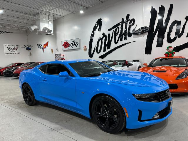 2022 Chevrolet Camaro Coupe 2LT, RS Pkg, Auto, Black Wheels, Rapid Blue | Dallas, Texas | Corvette Warehouse 2022 Chevrolet Camaro Coupe 2LT, RS Pkg, Auto, Black Wheels, Rapid Blue | Dallas, Texas | Corvette Warehouse
