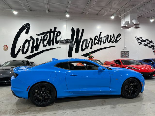 2022 Chevrolet Camaro Coupe 2LT, RS Pkg, Auto, Black Wheels, Rapid Blue | Dallas, Texas | Corvette Warehouse 2022 Chevrolet Camaro Coupe 2LT, RS Pkg, Auto, Black Wheels, Rapid Blue | Dallas, Texas | Corvette Warehouse