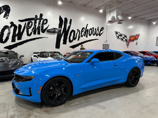 2022 Chevrolet Camaro Coupe 2LT, RS Pkg, Auto, Black Wheels, Rapid Blue | Dallas, Texas | Corvette Warehouse 2022 Chevrolet Camaro Coupe 2LT, RS Pkg, Auto, Black Wheels, Rapid Blue | Dallas, Texas | Corvette Warehouse