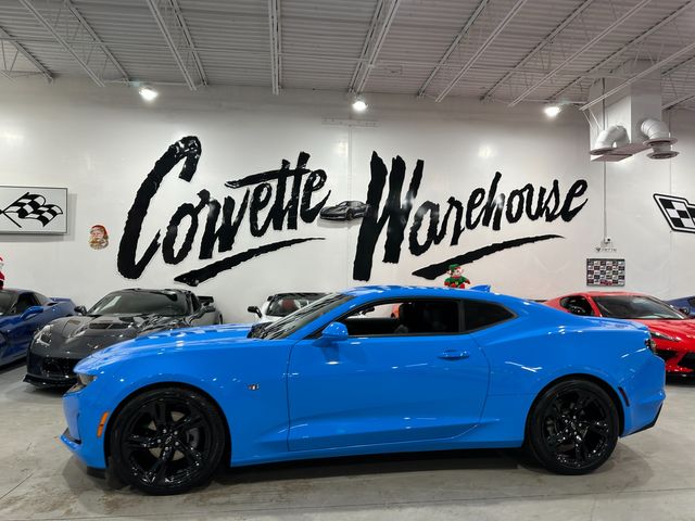 2022 Chevrolet Camaro Coupe 2LT, RS Pkg, Auto, Black Wheels, Rapid Blue | Dallas, Texas | Corvette Warehouse 2022 Chevrolet Camaro Coupe 2LT, RS Pkg, Auto, Black Wheels, Rapid Blue | Dallas, Texas | Corvette Warehouse
