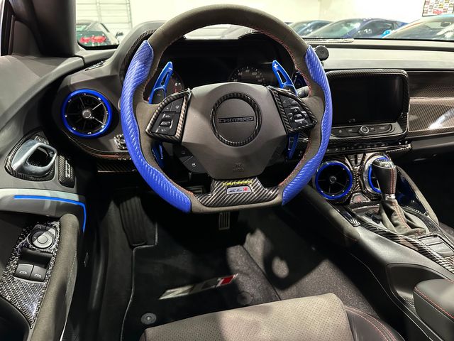 2022 Chevrolet Camaro ZL1 UQT, CF HOOD, FAY, INFO, ROTOFAB CA, 6k | Dallas, Texas | Corvette Warehouse 