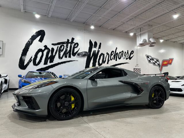 2022 Chevrolet Corvette CONV C8.R 3LT, Z51, FE4, $6k Borla, High-Wing 9k | Dallas, Texas | Corvette Warehouse 