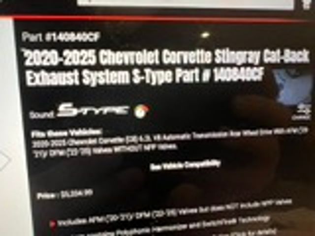 2022 Chevrolet Corvette CONV C8.R 3LT, Z51, FE4, $6k Borla, High-Wing 9k | Dallas, Texas | Corvette Warehouse 