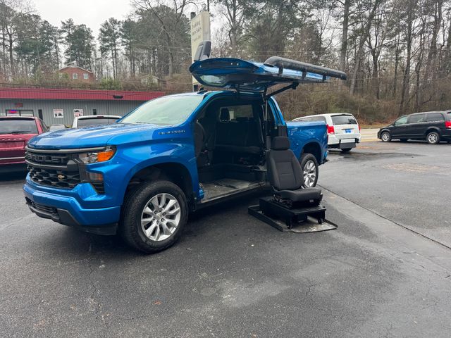2022 Chevrolet Silverado 1500 Custom handicap, wheelchair driver side conversion