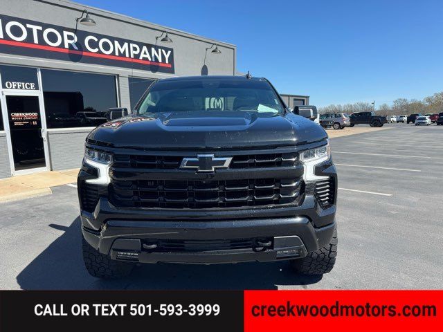2022 Chevrolet Silverado 1500 RST 4x4 Crew Cab LIFTED Black 20s 1Owner Financing
