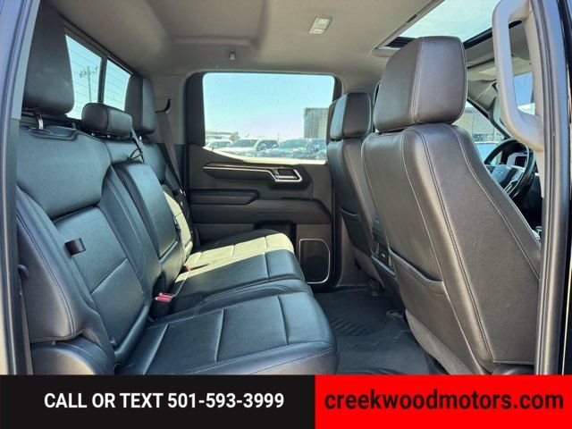 2022 Chevrolet Silverado 1500 RST 4x4 Crew Cab LIFTED Black 20s 1Owner Financing