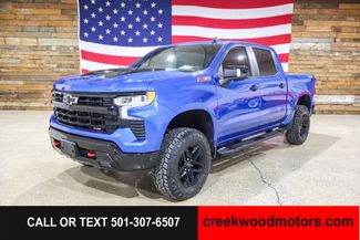 2022 Chevrolet Silverado 1500 LT Trail Boss 4x4 Crew Cab Sunroof Blue LEVELED in Searcy, AR 72143