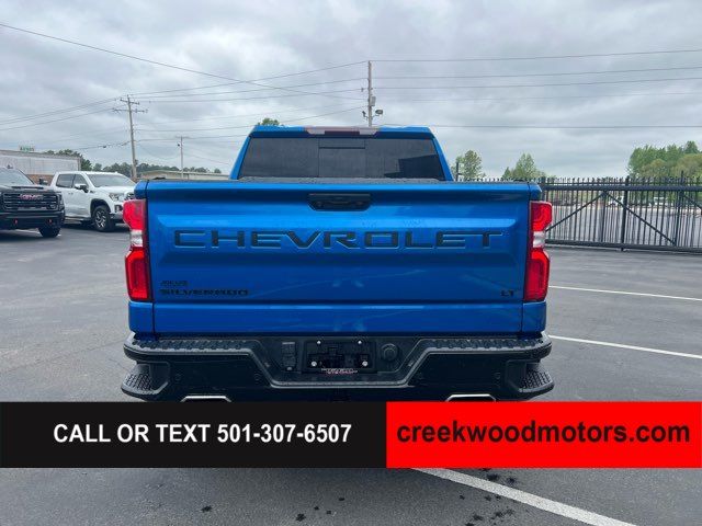 2022 Chevrolet Silverado 1500 LT Trail Boss 4x4 Crew Cab Sunroof Blue LEVELED 2022 Chevrolet Silverado 1500 LT Trail Boss 4x4 Crew Cab Sunroof Blue LEVELED