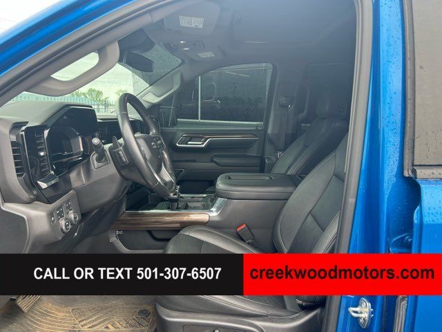 2022 Chevrolet Silverado 1500 LT Trail Boss 4x4 Crew Cab Sunroof Blue LEVELED 2022 Chevrolet Silverado 1500 LT Trail Boss 4x4 Crew Cab Sunroof Blue LEVELED
