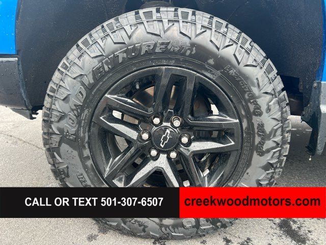 2022 Chevrolet Silverado 1500 LT Trail Boss 4x4 Crew Cab Sunroof Blue LEVELED