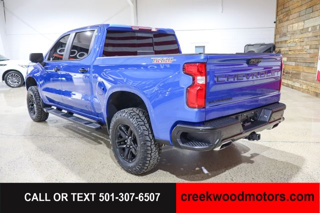2022 Chevrolet Silverado 1500 LT Trail Boss 4x4 Crew Cab Sunroof Blue LEVELED 2022 Chevrolet Silverado 1500 LT Trail Boss 4x4 Crew Cab Sunroof Blue LEVELED