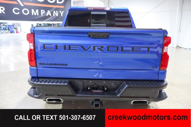 2022 Chevrolet Silverado 1500 LT Trail Boss 4x4 Crew Cab Sunroof Blue LEVELED