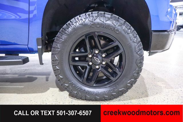 2022 Chevrolet Silverado 1500 LT Trail Boss 4x4 Crew Cab Sunroof Blue LEVELED 2022 Chevrolet Silverado 1500 LT Trail Boss 4x4 Crew Cab Sunroof Blue LEVELED