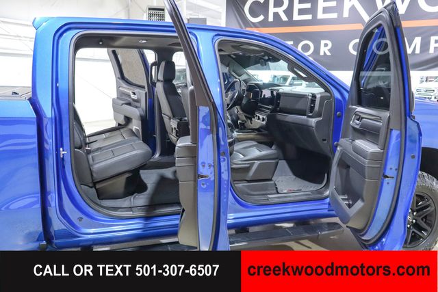 2022 Chevrolet Silverado 1500 LT Trail Boss 4x4 Crew Cab Sunroof Blue LEVELED