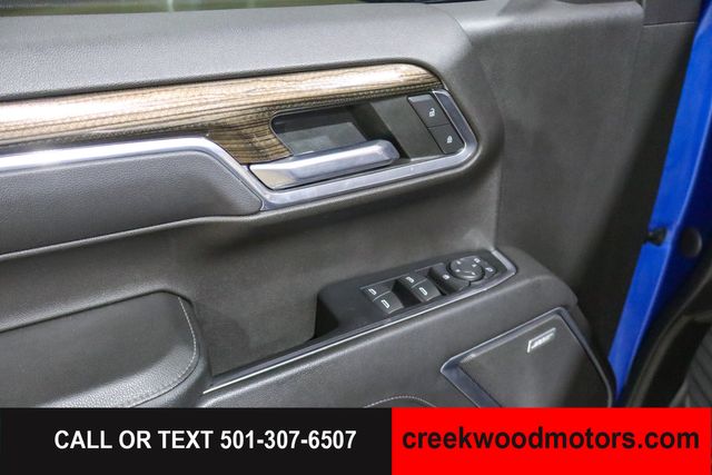 2022 Chevrolet Silverado 1500 LT Trail Boss 4x4 Crew Cab Sunroof Blue LEVELED 2022 Chevrolet Silverado 1500 LT Trail Boss 4x4 Crew Cab Sunroof Blue LEVELED