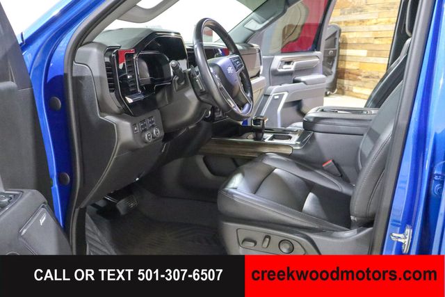 2022 Chevrolet Silverado 1500 LT Trail Boss 4x4 Crew Cab Sunroof Blue LEVELED
