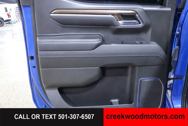 2022 Chevrolet Silverado 1500 LT Trail Boss 4x4 Crew Cab Sunroof Blue LEVELED 2022 Chevrolet Silverado 1500 LT Trail Boss 4x4 Crew Cab Sunroof Blue LEVELED