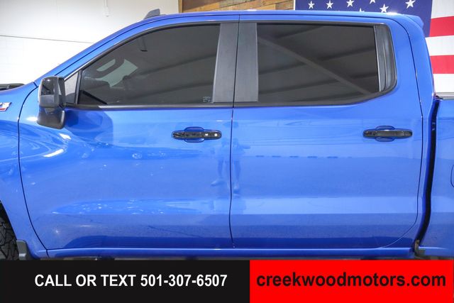 2022 Chevrolet Silverado 1500 LT Trail Boss 4x4 Crew Cab Sunroof Blue LEVELED