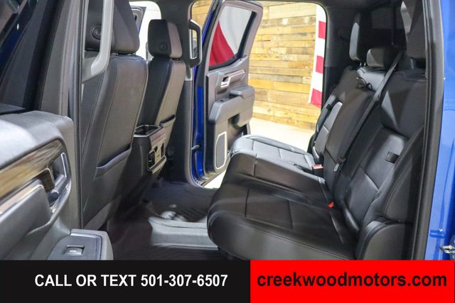 2022 Chevrolet Silverado 1500 LT Trail Boss 4x4 Crew Cab Sunroof Blue LEVELED