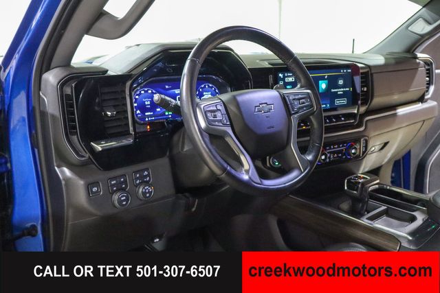 2022 Chevrolet Silverado 1500 LT Trail Boss 4x4 Crew Cab Sunroof Blue LEVELED