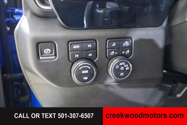 2022 Chevrolet Silverado 1500 LT Trail Boss 4x4 Crew Cab Sunroof Blue LEVELED