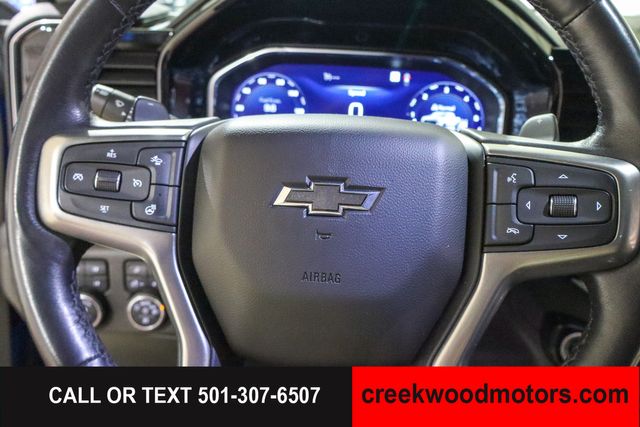 2022 Chevrolet Silverado 1500 LT Trail Boss 4x4 Crew Cab Sunroof Blue LEVELED