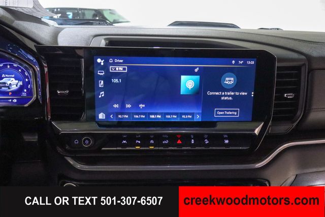 2022 Chevrolet Silverado 1500 LT Trail Boss 4x4 Crew Cab Sunroof Blue LEVELED