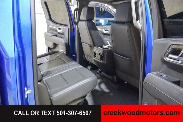 2022 Chevrolet Silverado 1500 LT Trail Boss 4x4 Crew Cab Sunroof Blue LEVELED
