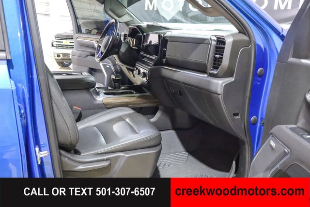 2022 Chevrolet Silverado 1500 LT Trail Boss 4x4 Crew Cab Sunroof Blue LEVELED 2022 Chevrolet Silverado 1500 LT Trail Boss 4x4 Crew Cab Sunroof Blue LEVELED