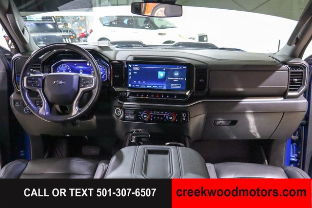2022 Chevrolet Silverado 1500 LT Trail Boss 4x4 Crew Cab Sunroof Blue LEVELED