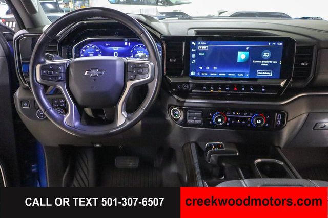 2022 Chevrolet Silverado 1500 LT Trail Boss 4x4 Crew Cab Sunroof Blue LEVELED