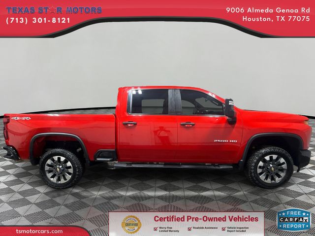 2022 Chevrolet Silverado 2500HD Custom | Houston, TX | Texas Star Motors 2022 Chevrolet Silverado 2500HD Custom | Houston, TX | Texas Star Motors